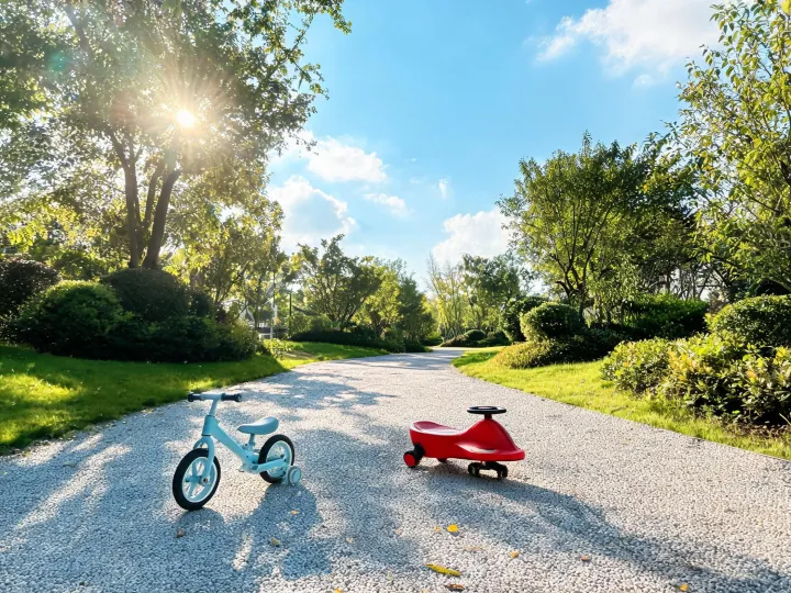 Toddler balance bike and ride-on toy