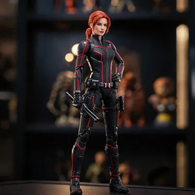 iron man 2 black widow 1/6th scale action figure