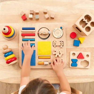 joyreal montessori busy board