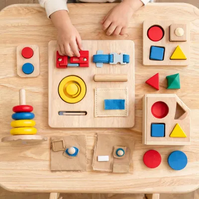 montessori busy board toddler